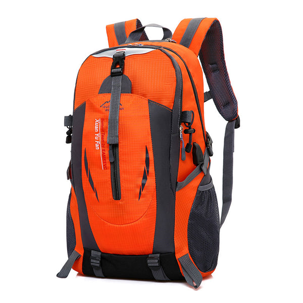 USB rechargeable bag 2020 new double shoulder bag male large capacity outdoor mountaineering bag women sports leisure travel bag