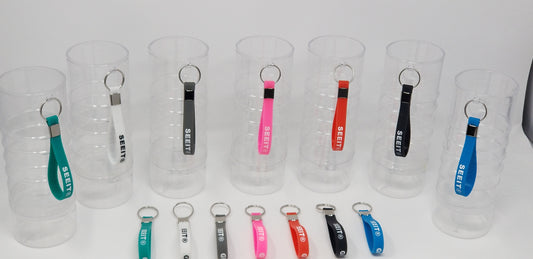 SEEIT® Clear Portable Bottle Carrier- Fits 16.9 fl oz water bottle